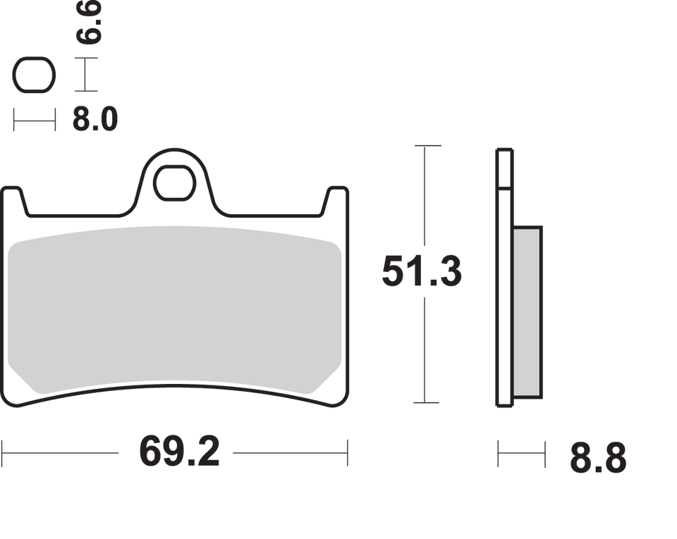 HS Brake Pads - Yamaha - 634HS