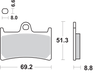 HS Brake Pads - Yamaha - 634HS