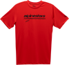 Tech Line Up Performance T-Shirt - Red - Medium - Lutzka's Garage