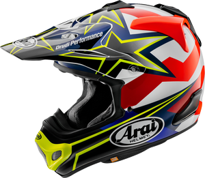 VX-Pro4 Helmet - Stars & Stripes - Yellow - Small - Lutzka's Garage