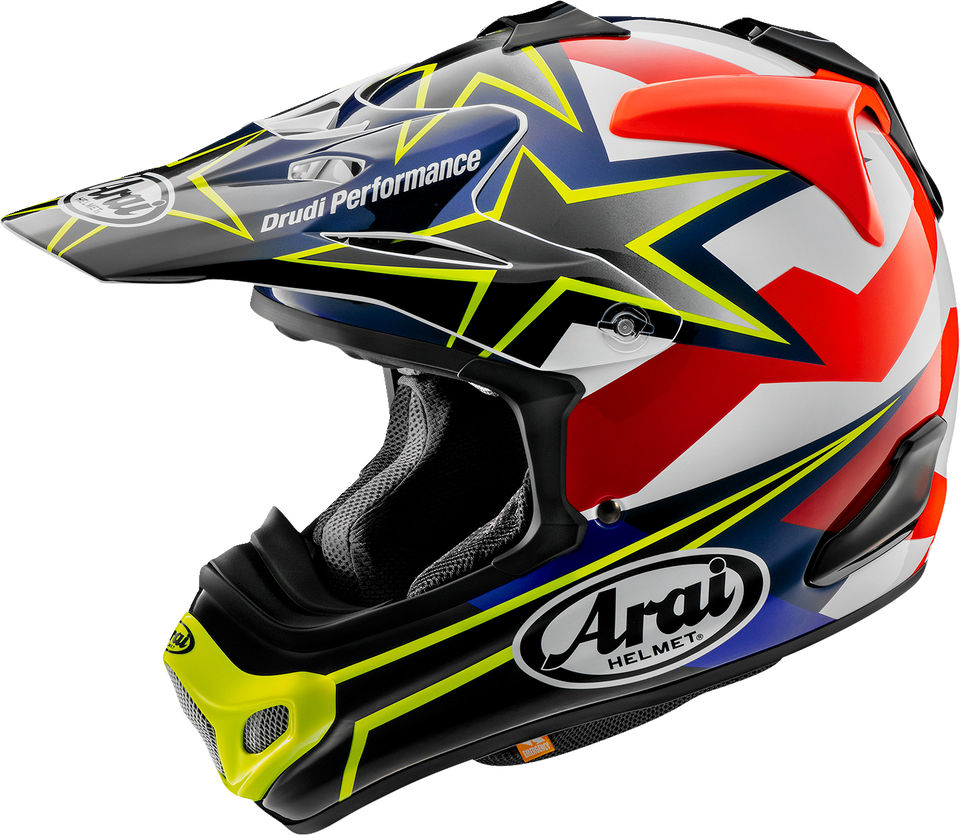 VX-Pro4 Helmet - Stars & Stripes - Yellow - Small - Lutzka's Garage