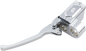 Clutch Master Cylinder - 9/16" - Chrome - Lutzka's Garage