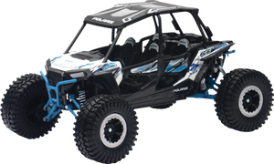 Polaris RZR XP 4 Turbo EPS Rock Crawler - 1:18 Scale - White Lightning