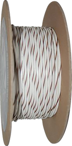 100 Wire Spool - 20 Gauge - White - Lutzka's Garage