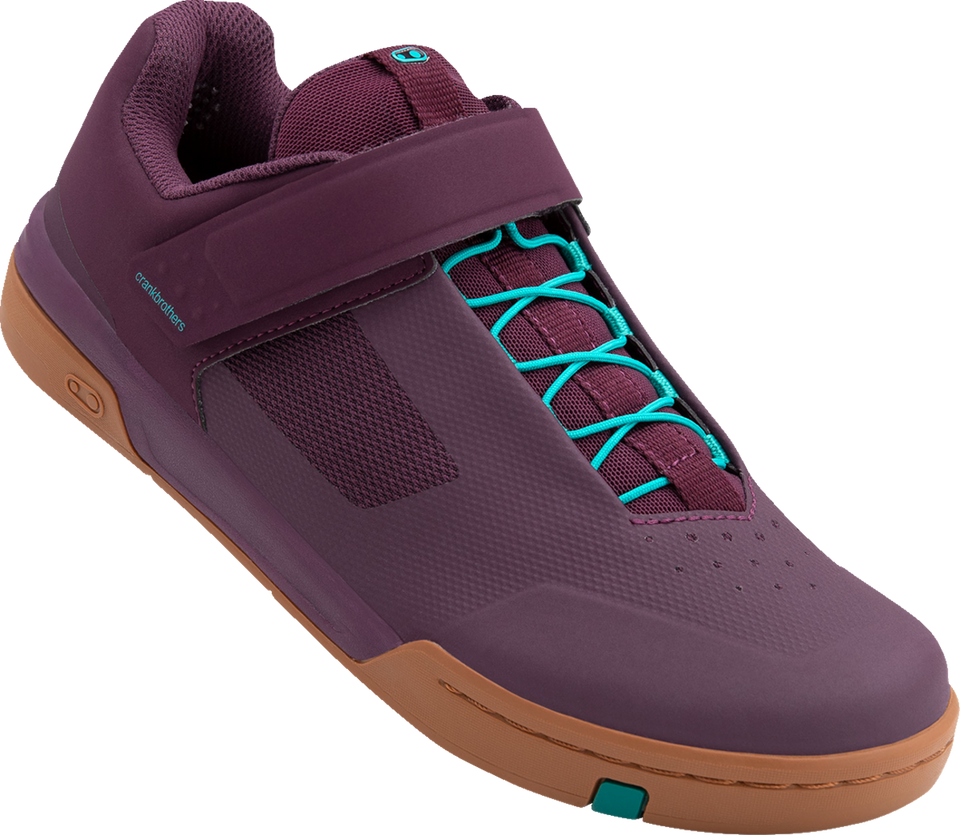 Stamp Speedlace Shoes - Purple/Teal Blue - US 9.5