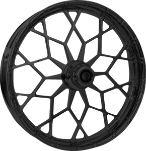 Wheel - Phenom - Front - Dual Disc/with ABS - Black - 21x3.5 - FLH - Lutzka's Garage