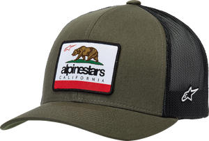 Cali 2.0 Hat - Military/Black - One Size - Lutzka's Garage