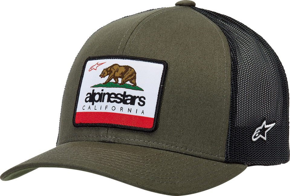 Cali 2.0 Hat - Military/Black - One Size - Lutzka's Garage