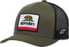 Cali 2.0 Hat - Military/Black - One Size - Lutzka's Garage