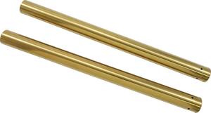 Fork Tubes - Gold - 49 mm - 25.50" - Lutzka's Garage