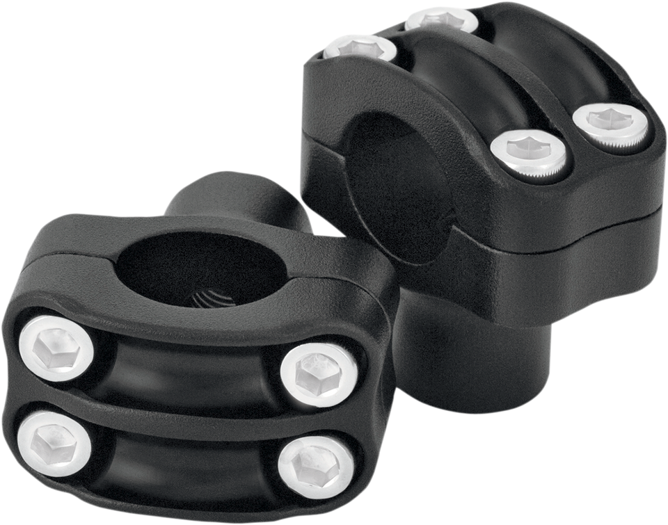 Risers - Four-Bolt - 1-1/2" - Black Ops