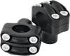 Risers - Four-Bolt - 1-1/2" - Black Ops