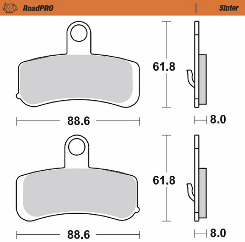 Brake Pads - Sintered Series