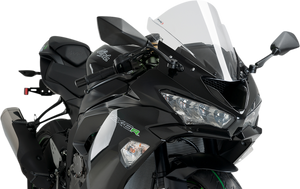 Race Windscreen - 13-3/4" - Clear - ZX-6R - Lutzka's Garage