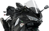 Race Windscreen - 13-3/4" - Clear - ZX-6R - Lutzka's Garage