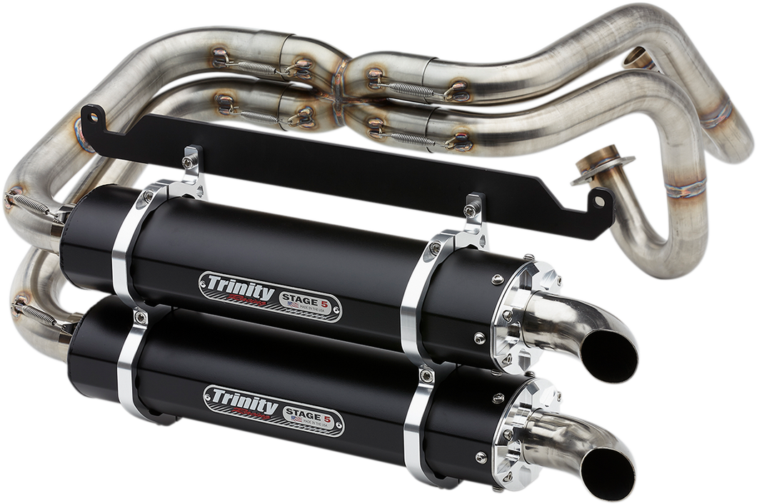 Dual Exhaust - Black - Talon - Lutzka's Garage