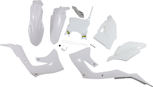 5 Piece Replica Body Kit - White - Kawasaki - Lutzka's Garage