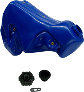 Large-Capacity Gas Tank - Blue - Yamaha - 3.2 Gallon - Lutzka's Garage