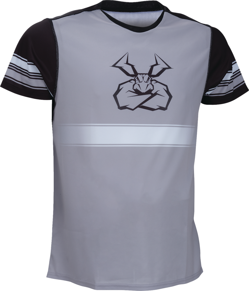 Mountain Bike Jersey - Black/Gray - Small - Lutzka's Garage