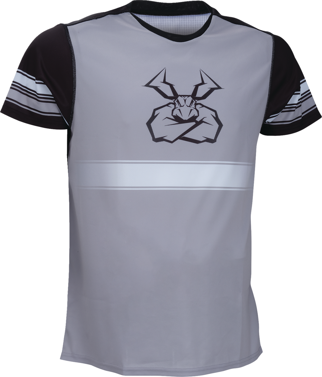 Mountain Bike Jersey - Black/Gray - Small - Lutzka's Garage