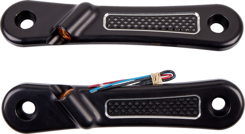 Front Turn Signal Bars 06-20 FLHX - Black - Lutzka's Garage