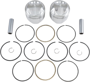 Piston Kit - +0.040" - High Compression - Big Twin 1340 cc 80"