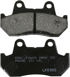 Organic Brake Pads - Honda - FA69