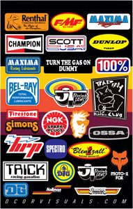 Decal Sheet - Throwback