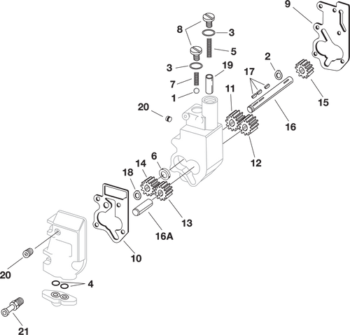 Oil Pump Relief Spring