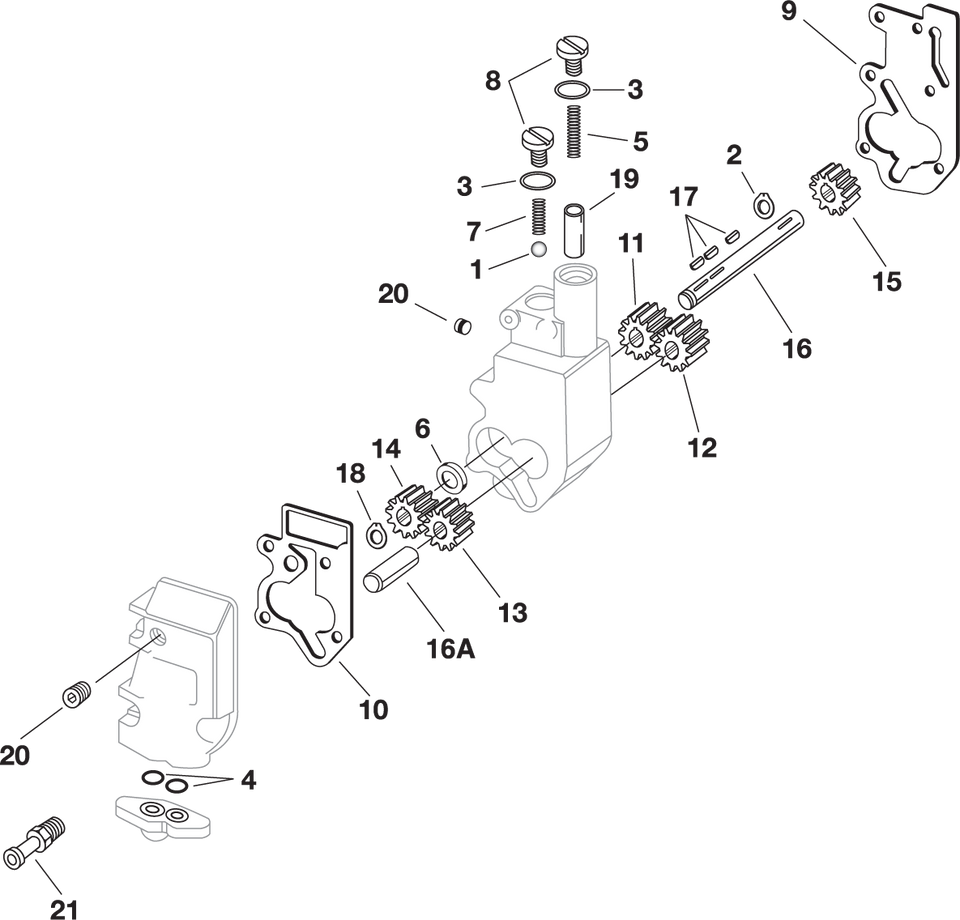 Snap Ring - Oil Pump