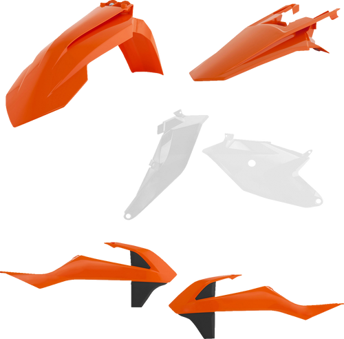 Standard Replacement Body Kit - OEM 23 Orange/White/Black