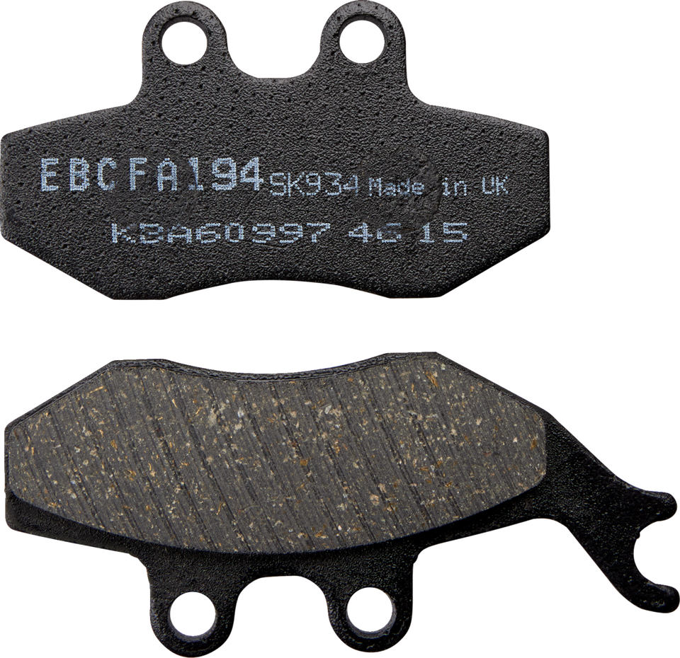 Organic Brake Pads - FA194