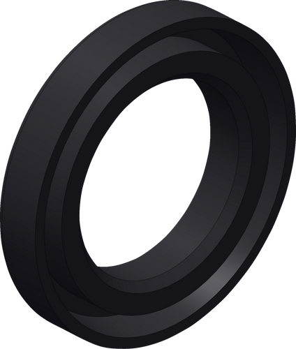 Replacement Shaft Seal - Tiger Tail - Black - Lutzka's Garage