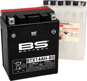 Battery - BTX14AH-BS (YTX)