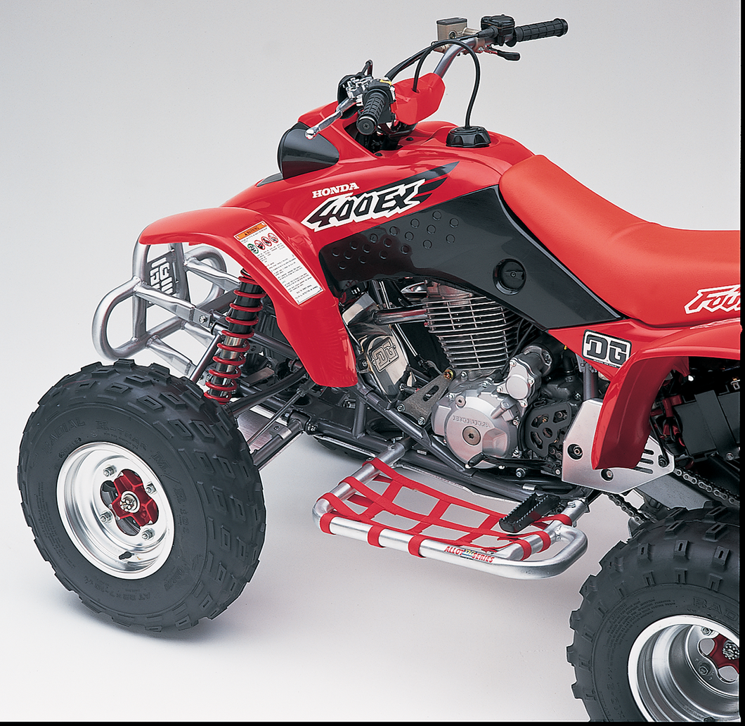 Nerf Bars - TRX400EX - Natrual/Red