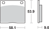 HF Brake Pads - Kawasaki/Suzuki