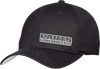 Parts Unlimited Curved Bill Hat - Black - Small/Medium - Lutzka's Garage