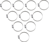 Embossed Hose Clamp - 50-70 mm