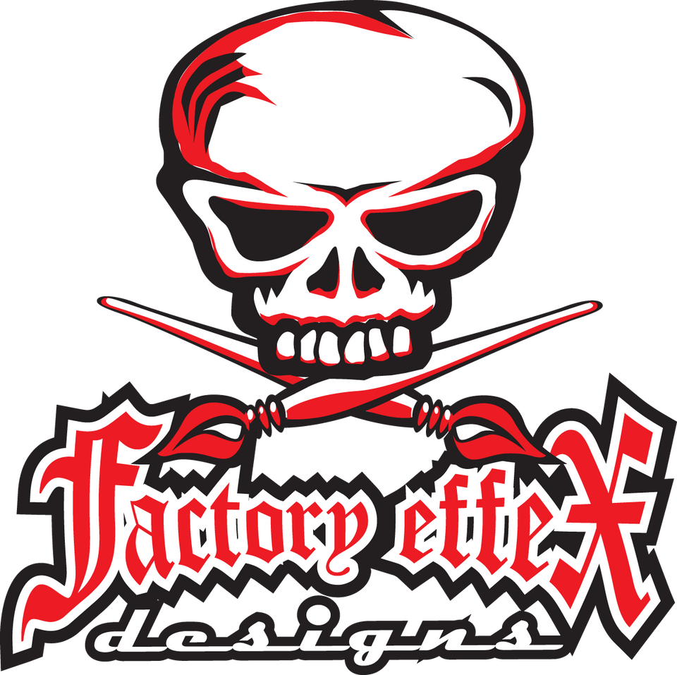 Logo Decals - Factory Effex - 5 Pack