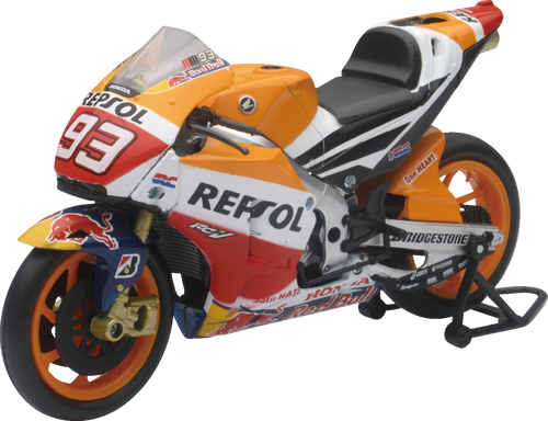 Repsol Honda Team RC213V 2015 - Marc Marquez - 1:12 Scale - Orange/Red/Black