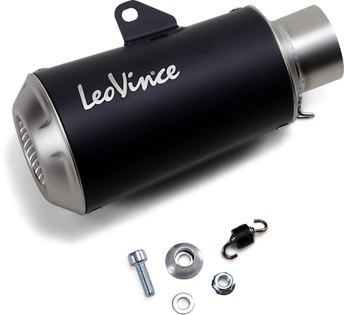 54mm Universal LV-10 Slip-On Muffler - Black Edition