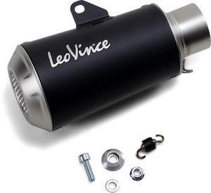 54mm Universal LV-10 Slip-On Muffler - Black Edition