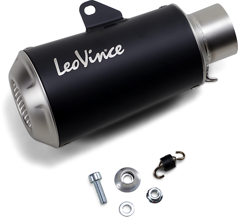 54mm Universal LV-10 Slip-On Muffler - Black Edition