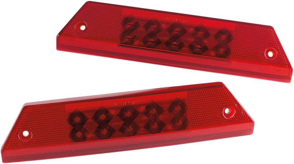 Taillights - LED - Ranger Full - Red - Lutzka's Garage