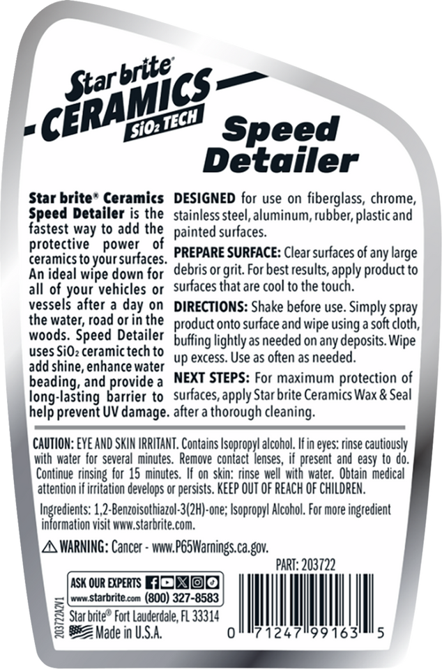 Ceramic Speed Detailer - 22 U.S. fl oz