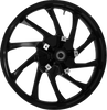 Wheel - Hurricane 3D - Front - Dual Disc/without ABS - Black - 21x3.5 - Lutzka's Garage