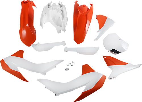 Full Replacement Body Kit - OEM 15 Orange/White/Black