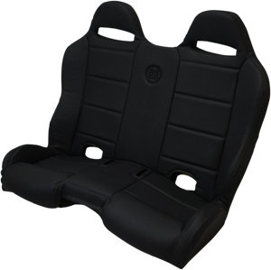 Performance Bench Seat - Straight - Black - Polaris 14-20 - Lutzka's Garage