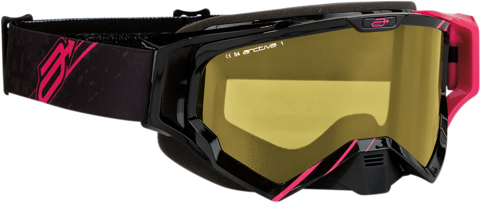 Vibe Goggles - Black/Pink - Lutzka's Garage