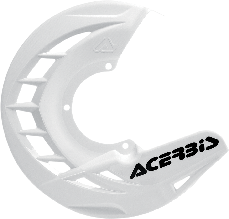 X-Brake Disc Cover - White - Lutzka's Garage